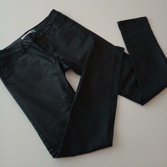 Vintage Havana Other - Vintage Havana Black Wax Treated Jeans - girls size 12